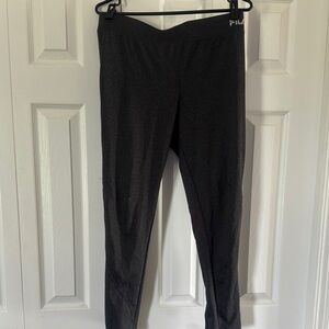 Fila Charcoal Gray Leggings